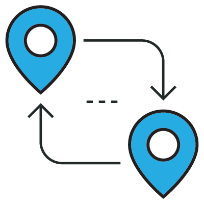 IP transit from your locations DEAC